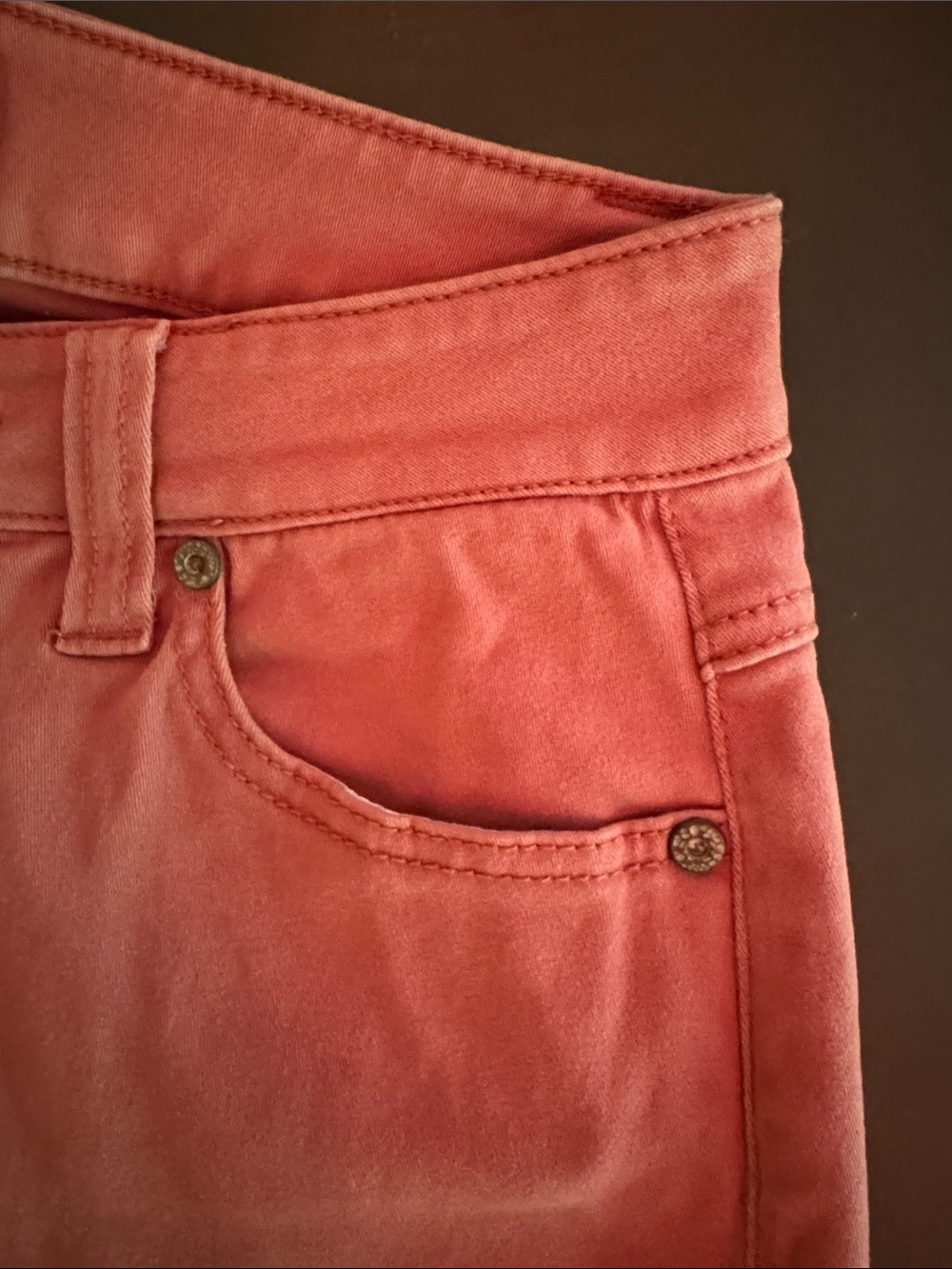 CAbi Rose-Pink High-Rise Skinny Jeans - Picture 4 of 6